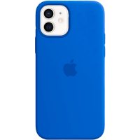 Чехол Apple Silicone Case для iPhone 12 mini Королевский синий