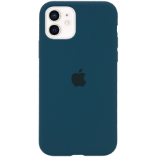 Чохол Apple Silicone Case для iPhone 12 mini Cosmos Blue