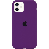 Чехол Apple Silicone Case для iPhone 12 Фиолетовый