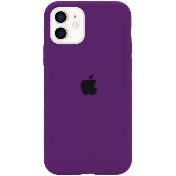 Чехол Apple Silicone Case для iPhone 12 mini Purple
