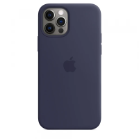 Чехол Apple Silicone Case для iPhone 12 Pro Midnight Blue