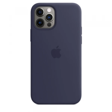 Чохол Apple Silicone Case для iPhone 12 Pro Max Midnight Blue