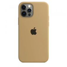 Чохол Apple Silicone Case для iPhone 12 Pro Max Mustard