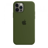 Чехол Apple Silicone Case для iPhone 12 Pro Virid (Xaki)