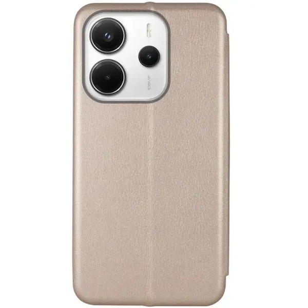 Чохол-книжка Baseus Premium для Xiaomi Redmi Note 14 4G Золотой