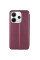 Чехол-книжка Baseus Premium для Xiaomi Redmi Note 14 4G Marsala