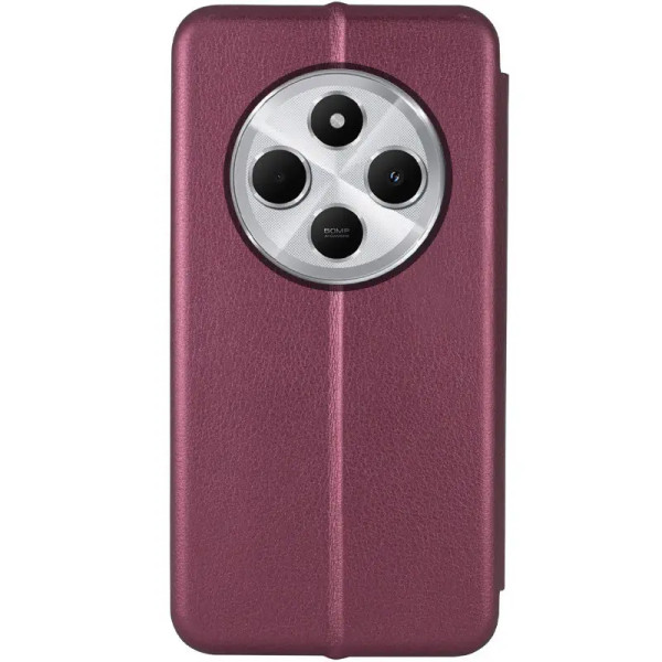 Чохол-книжка Baseus Premium для Xiaomi Redmi 14C / Poco C75 Marsala