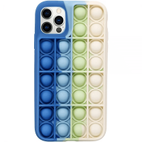Чехол Pop-It Case для iPhone 11 Pro Light Rainbow