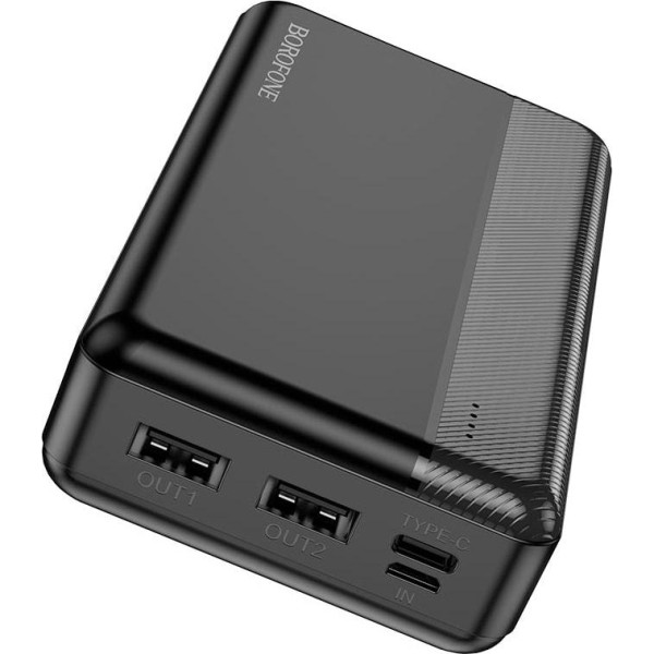 Зовнішній акумулятор (Power bank) Borofone BJ24A 20000mAh Black