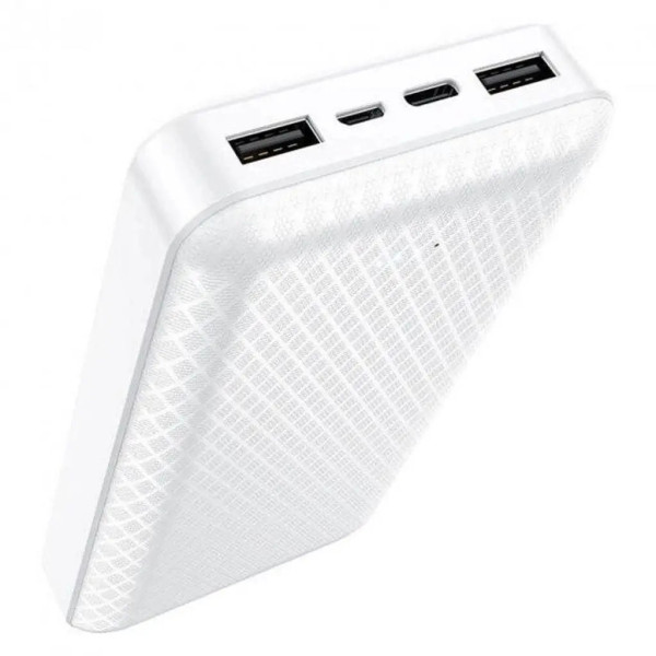 Зовнішній акумулятор (Power bank) Borofone BJ3A 20000mAh White