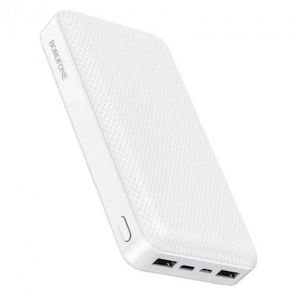 Зовнішній акумулятор (Power bank) Borofone BJ3A 20000mAh White