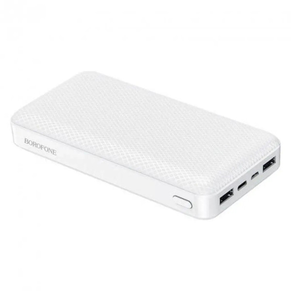 Зовнішній акумулятор (Power bank) Borofone BJ3A 20000mAh White
