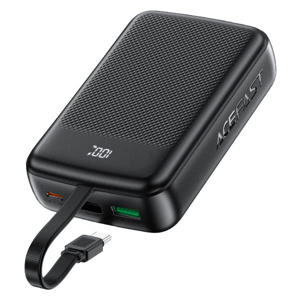 Зовнішній акумулятор ACEFAST M14 20000mAh 22.5W Black