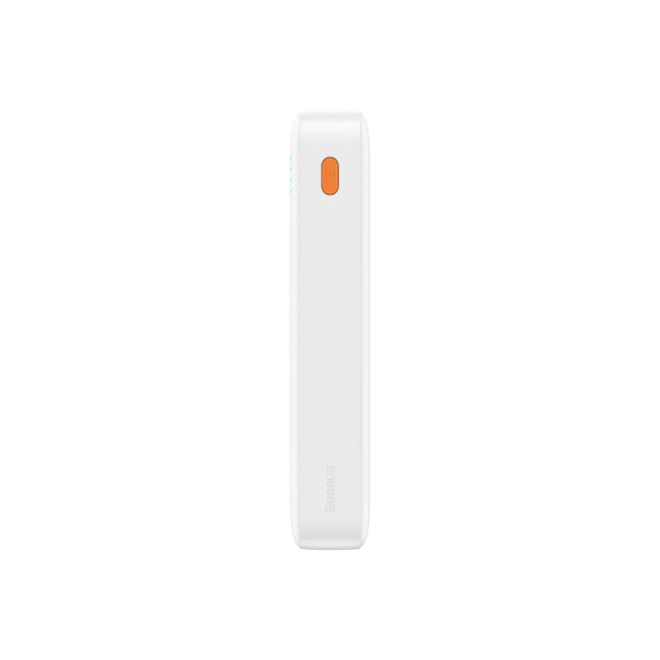 Зовнішній портативний акумулятор Power Bank Baseus Airpow Quick Charge 20000mAh 20W White
