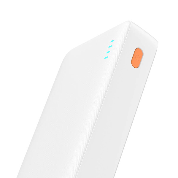 Зовнішній портативний акумулятор Power Bank Baseus Airpow Quick Charge 20000mAh 20W White