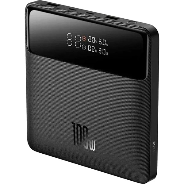 Зовнішній портативний акумулятор Powerbank BASEUS Blade H1 100W OE 20000mAh Black