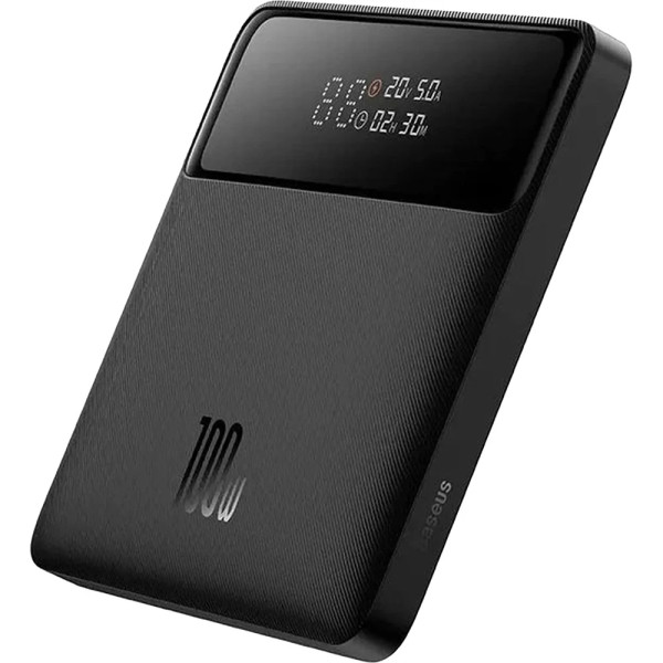 Зовнішній портативний акумулятор Powerbank BASEUS Blade H1 100W OE 20000mAh Black