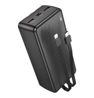 Зовнішній акумулятор BOROFONE BJ57B Graceful 30000mAh 22.5W + PD20W Black