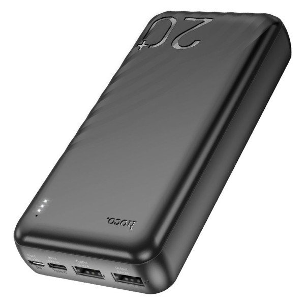 Зовнішній акумулятор Hoco J123A Element 20000mAh 10W Black