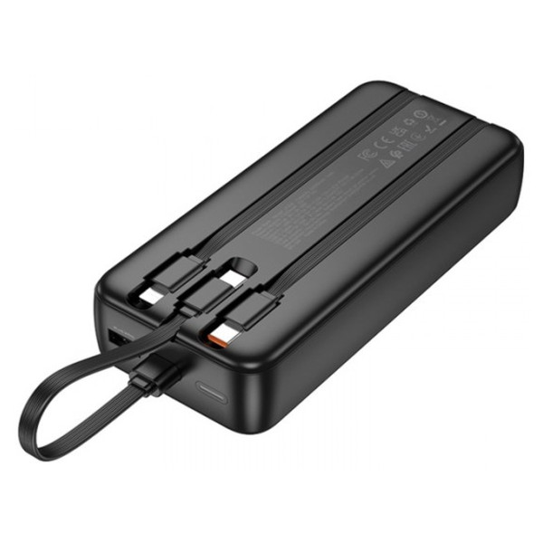 Зовнішній акумулятор Hoco J132A Sabio 20000mAh 22.5W + PD20W Black