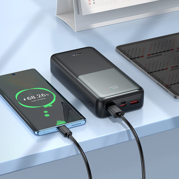 Зовнішній акумулятор Hoco J136A Sirui 20000mAh 22.5W + PD20W Black