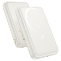 Магнитный внешний аккумулятор Hoco J141 Grace 10000mAh PD20W Milky White