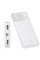 Зовнішній портативний акумулятор (Power Bank) Baseus 10000mAh 15W Display White