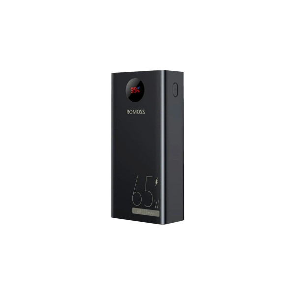 Зовнішній акумулятор ROMOSS PEA40 Pro 40000mAh 65W Black