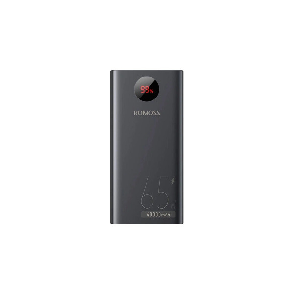 Зовнішній акумулятор ROMOSS PEA40 Pro 40000mAh 65W Black