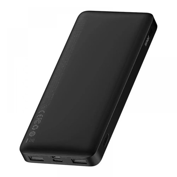 Зовнішній портативний акумулятор (Power Bank) Baseus 10000mAh 15W Display Black
