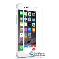 Защитное стекло 5D для Apple iPhone 6/6s White