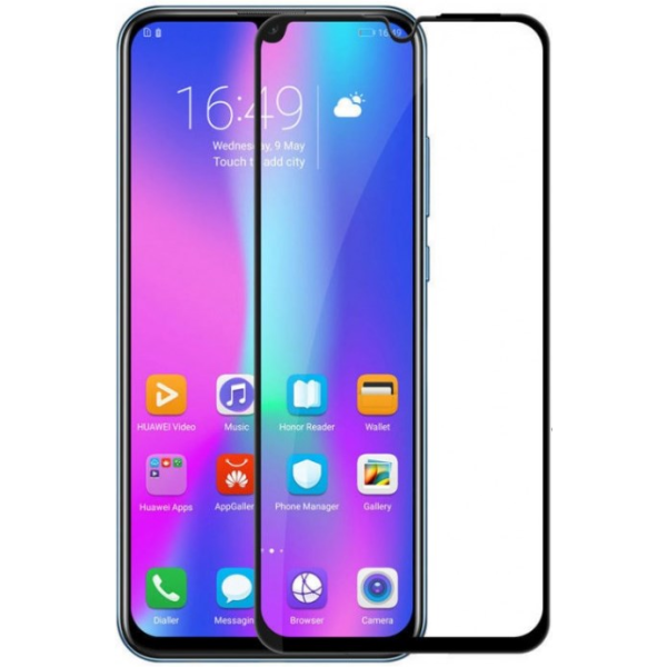 Захисне скло Lux 9D для Huawei P Smart (2019) Black