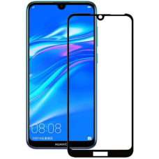 Захисне скло Lux 9D для Huawei Y7 Pro Black