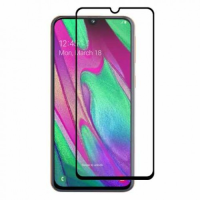 Захисне скло Lux 9D для Samsung A40 (2019) Black