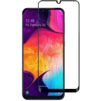 Захисне скло Lux 9D для Samsung A50s (2019) Black