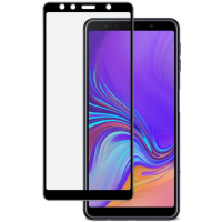Захисне скло Lux 9D для Samsung A750/A7 (2018) Black