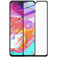 Защитное стекло Lux 9D для Samsung A70 (2019) Черное