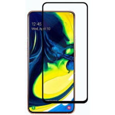 Захисне скло Lux 9D для Samsung A80 (2019) Black