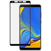 Захисне скло Lux 9D для Samsung A9 (2018) Black