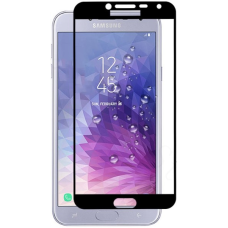 Захисне скло Lux 9D для Samsung J4 (2018) Black
