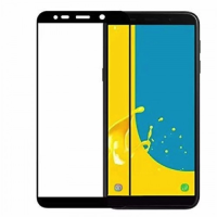 Защитное стекло Lux 9D для Samsung J4 Plus (2018) Черное