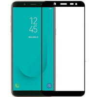 Защитное стекло Lux 9D для Samsung J6 (2018) Black