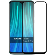 Захисне скло Lux 9D для Xiaomi Redmi Note 8 Pro Black