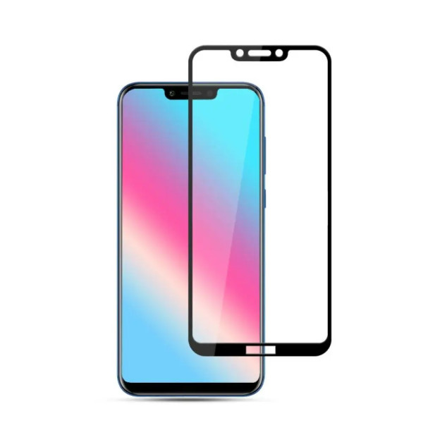 Захисне скло 9D для Honor Play Black