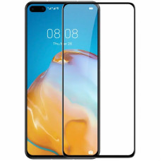 Захисне скло 9D для Huawei P40 Black