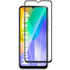 Захисне скло Lux 9D для Huawei Y6p (2020) Black