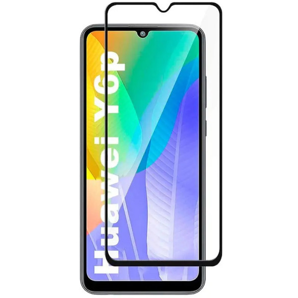 Захисне скло Lux 9D для Huawei Y6p (2020) Black