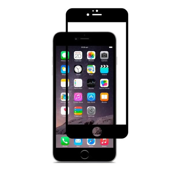 Захисне скло 9D для Apple iPhone 6 Plus/6s Plus Black