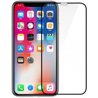 Защитное стекло 9D для Apple iPhone Xs Black