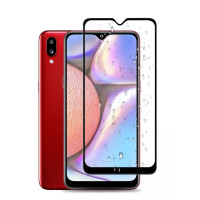 Захисне скло 9D для Samsung A10s (2019) Black